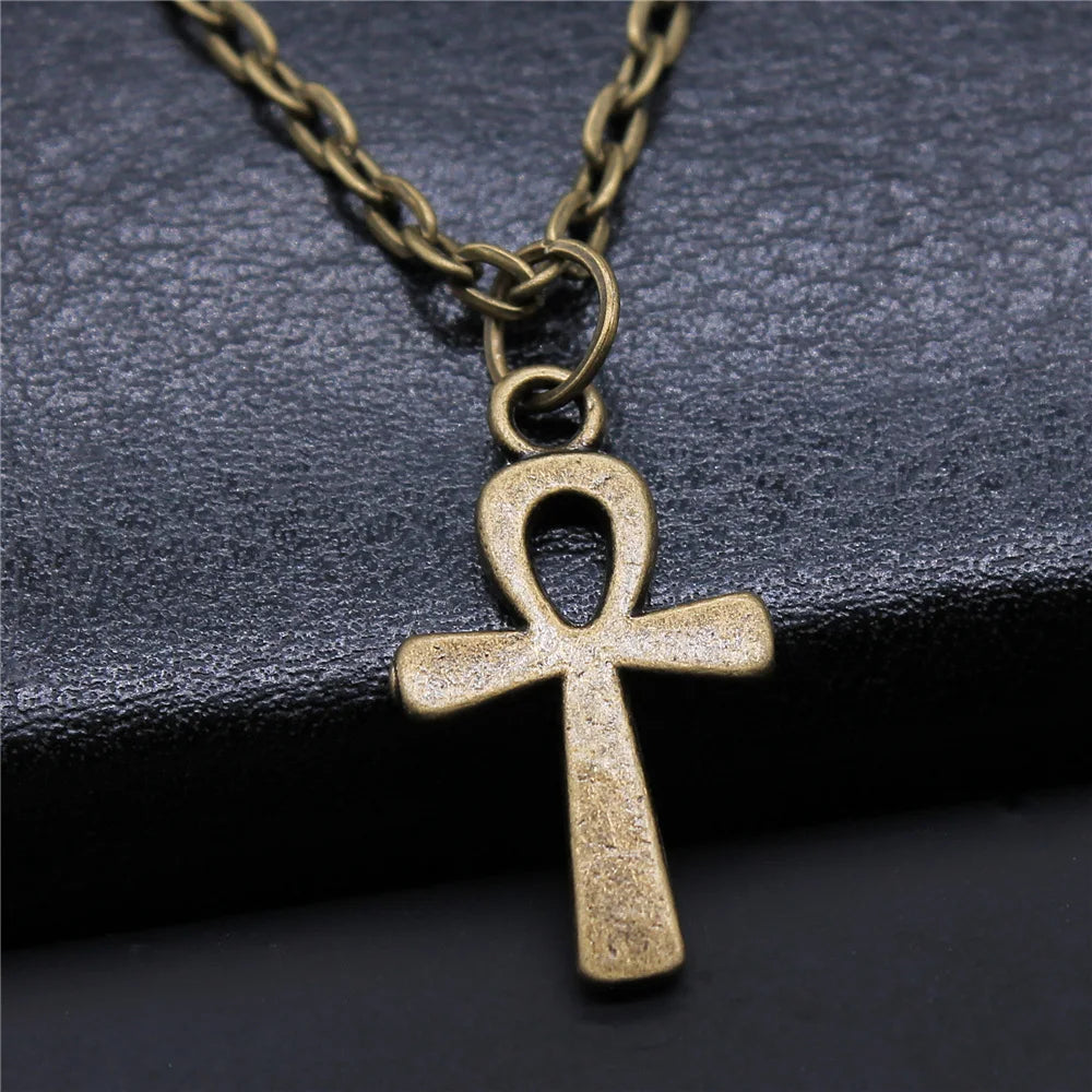 Egyptian Jewelry Gift Egyptian God Pharaoh The Eye Of Horus Ankh Cross Pendant Necklace African Gift