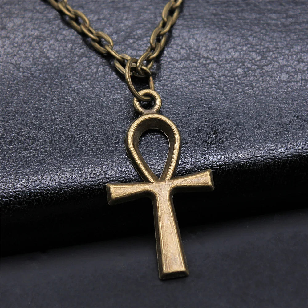 Egyptian Jewelry Gift Egyptian God Pharaoh The Eye Of Horus Ankh Cross Pendant Necklace African Gift