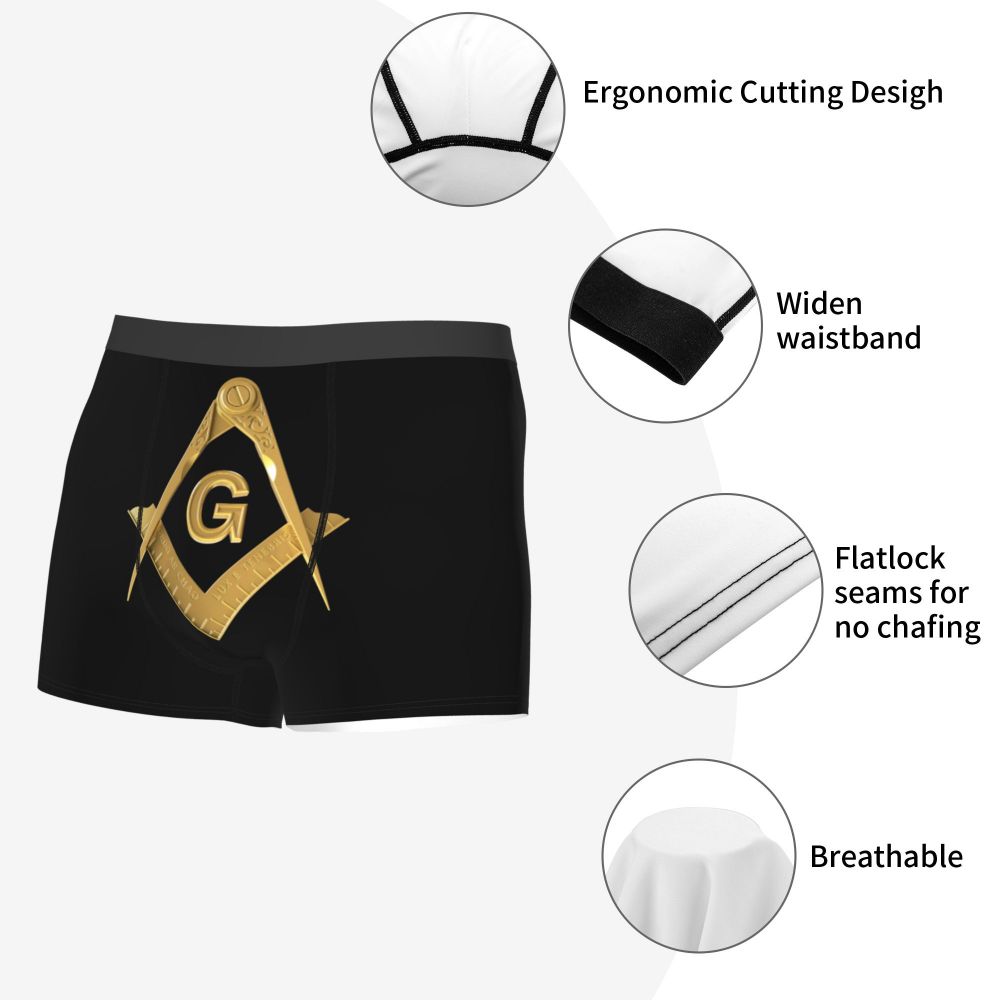 Breathable Gaianata Gemogoro Ghidra Masonic Freemason Briefs