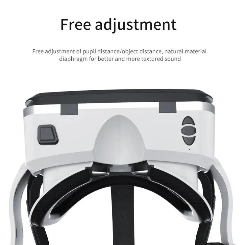VR Glasses 3D Virtual Reality Glasses Stereo Headset Version for 5.5-7 Inch Mobile Phones
