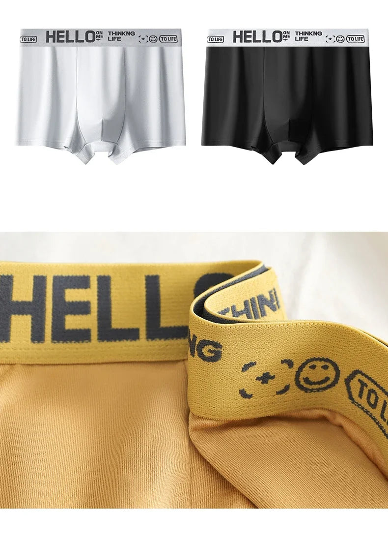 Men's Boxer Shorts Polyester Blend Underwear