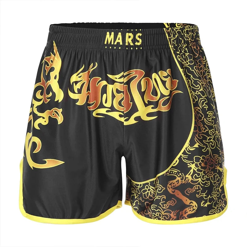 Men's Boxers of Muay Thai Shorts Sports MMA Fighting Training  Short Pants