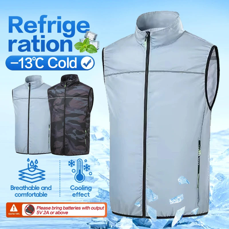 Cooling Fan Vest for Men and Women - Summer Cool Jacket