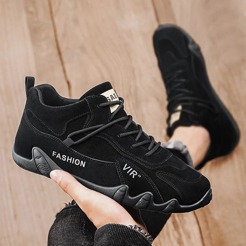 Breathable Cotton Casual Sneakers for Men
