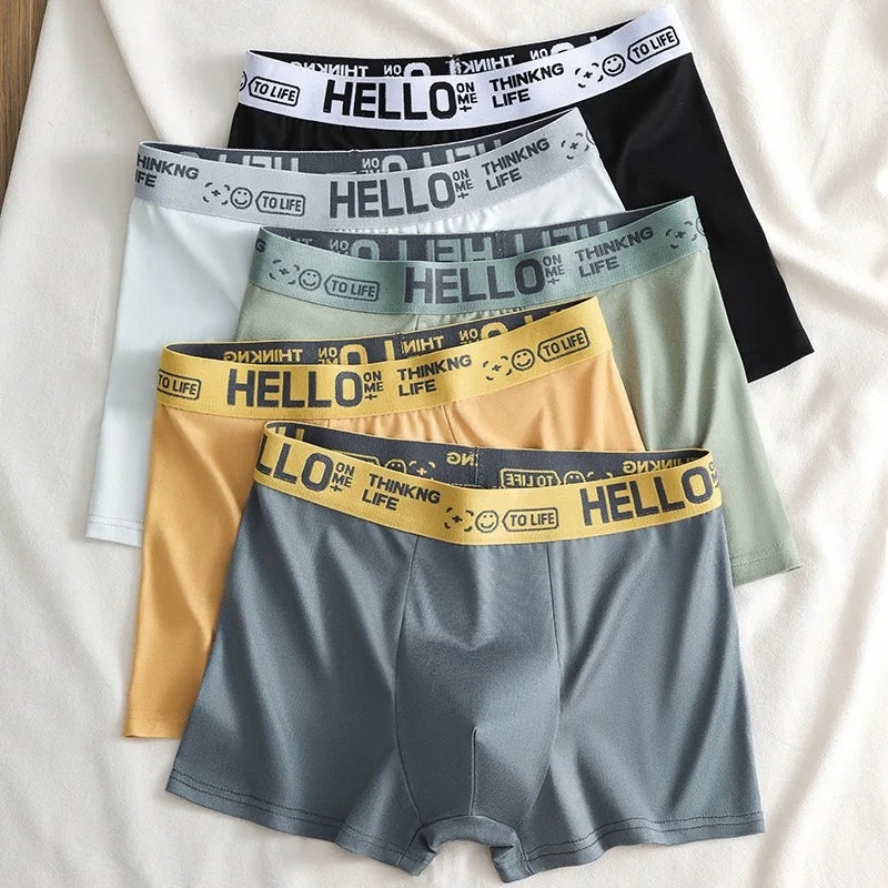 Men's Large Size Breathable Polyester Sports Briefs