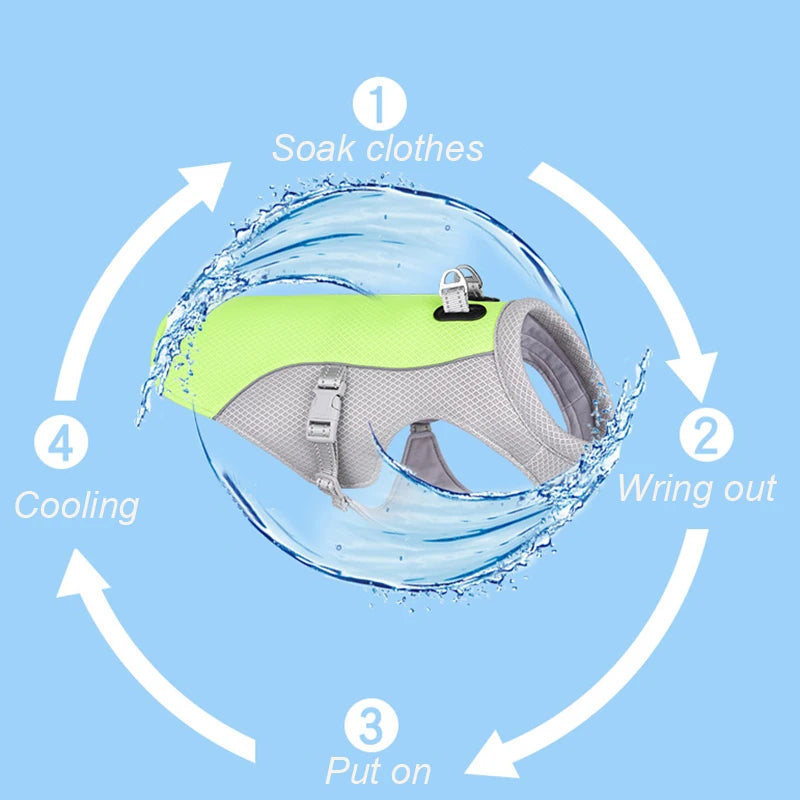 French Bulldog Cooling Vest for Small Medium Dogs Summer