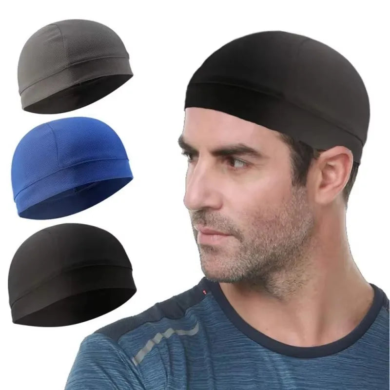 Unisex Quick Dry Cooling Cap for Cycling and Running