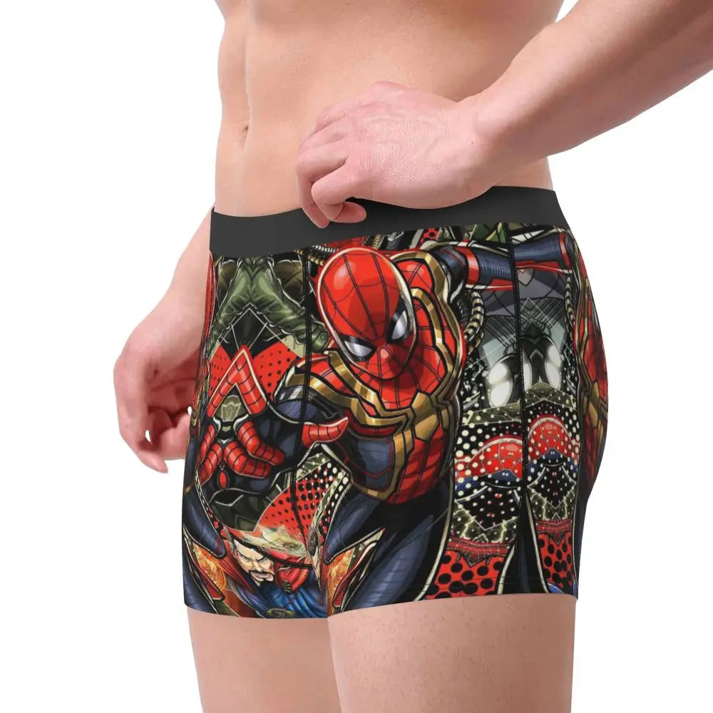 Hello Kitty Spiderman Men's Boxer Shorts