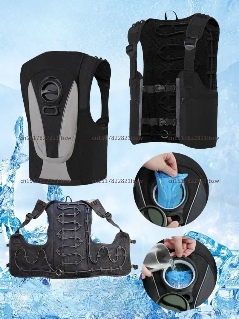 Water Circulation Cooling Vest Made of Metal