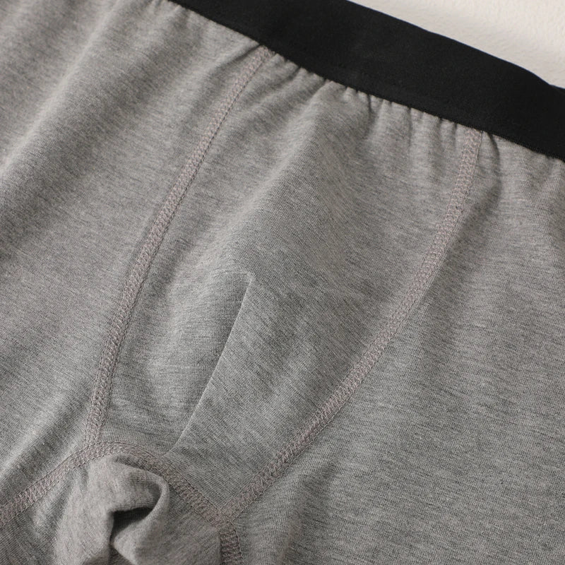 Men's Boxer Shorts Solid Cotton Elastane Underwear