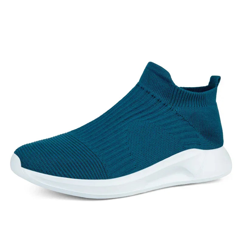 Men's Black Casual Slip-On Shoes Size 35-46