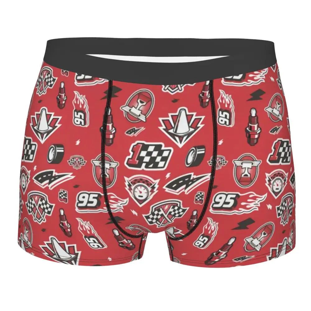 Lightning McQueen Cars Boxer Shorts for Men