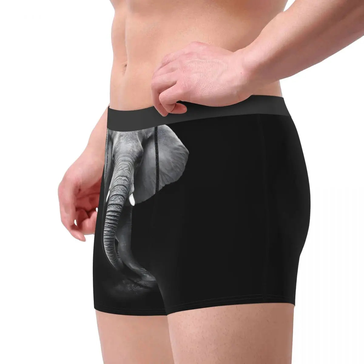Boxer Briefs for Men by SIMWILL - Stretch Shorts