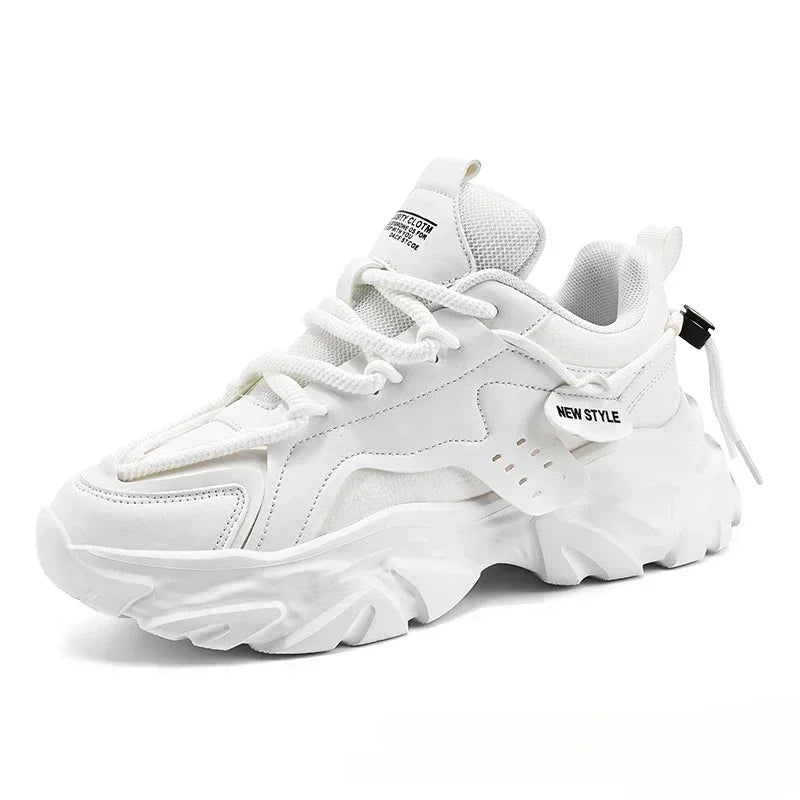 Mens Breathable Luxury Platform Sneakers for Men
