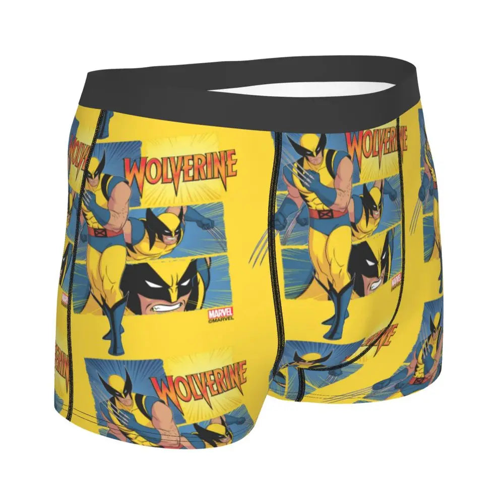 Deadpool Boxer Shorts for Men - Lycra Polyester Blend