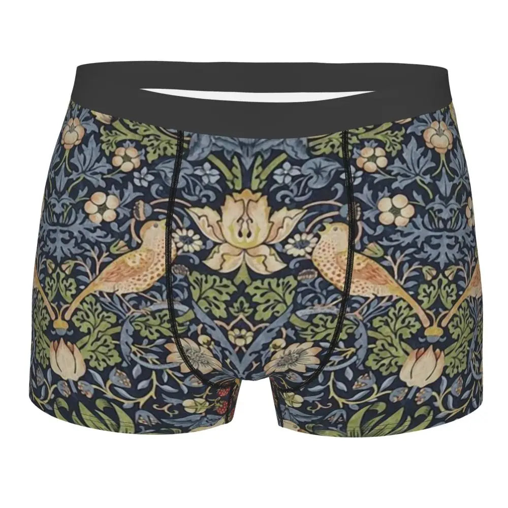 Breathable Cotton Polyester Boxer Shorts for Men