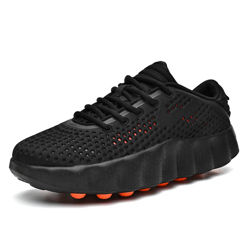 Men Casual Shoes Thick Sole Breathable Summer Sneakers