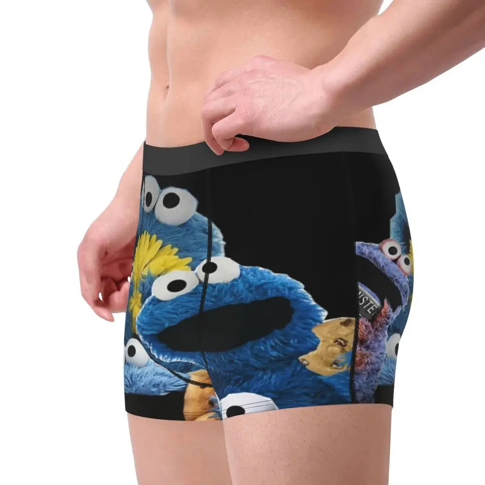 Cookie Monster Boxer Shorts by MINISO