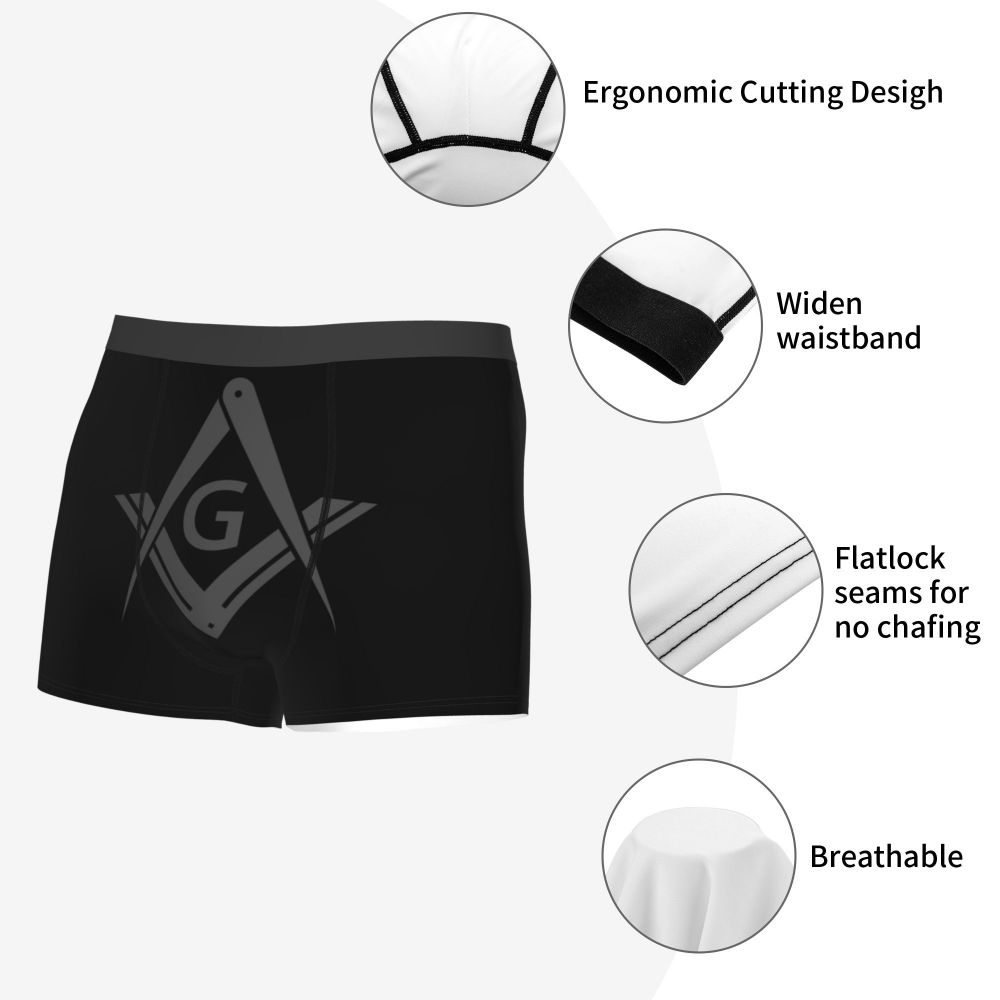 Breathable Gaianata Gemogoro Ghidra Masonic Freemason Briefs