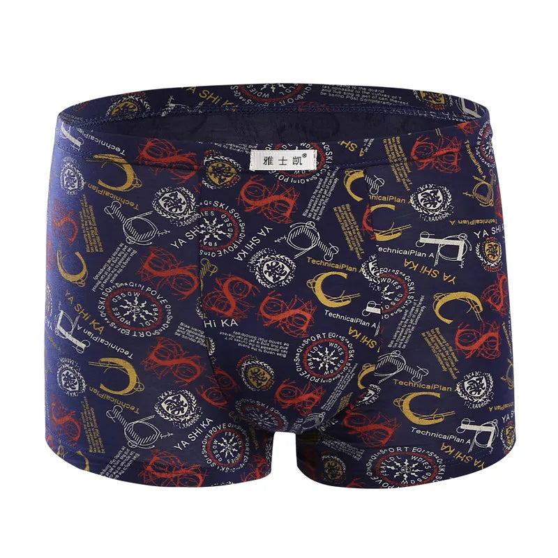 Bamboo Fiber Boxer Shorts for Men L-5XL