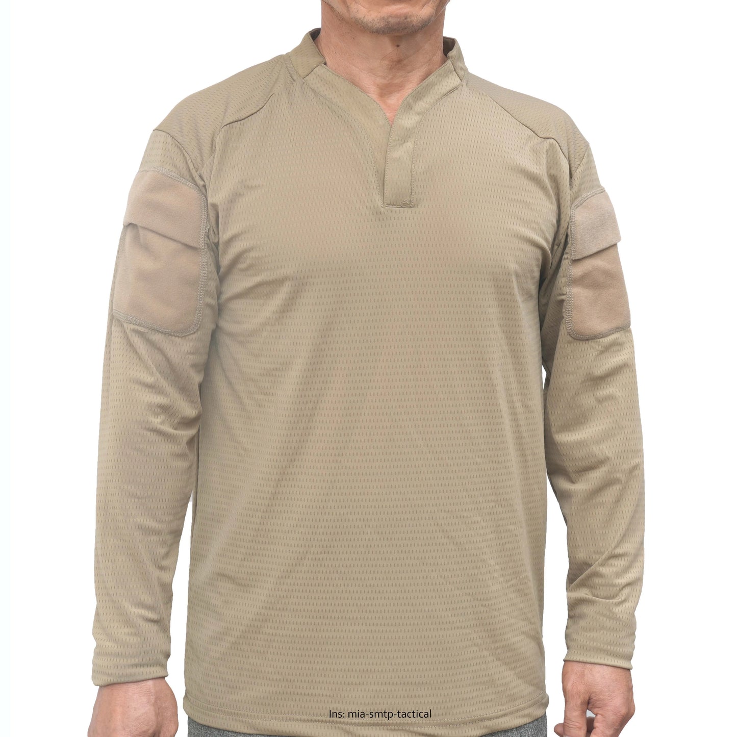 Combat Shirt Long Sleeves Men Breathable Quick Drying