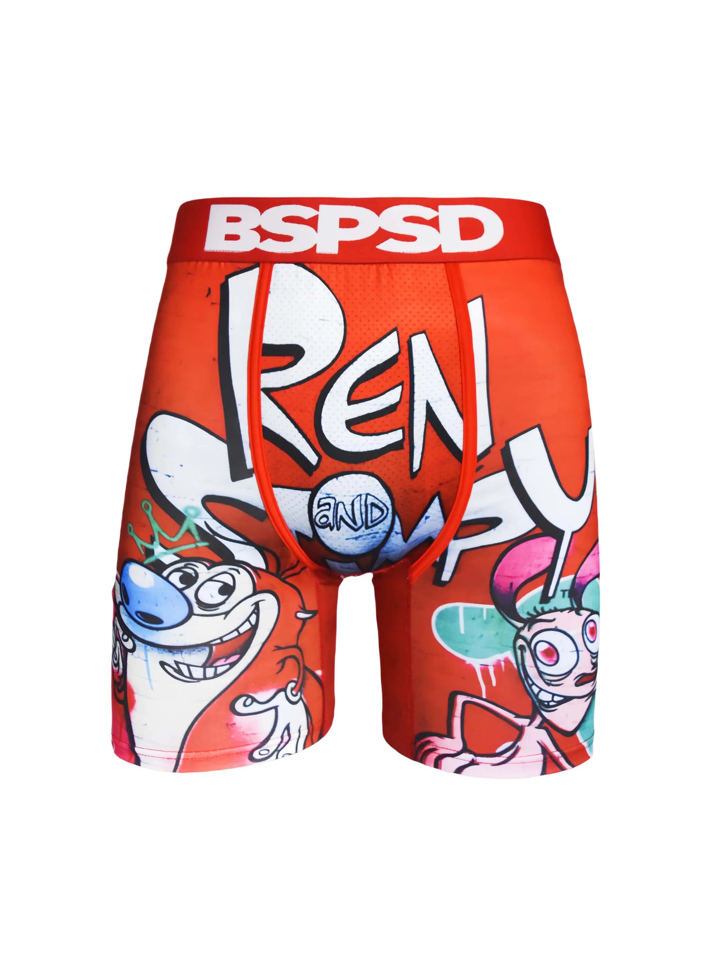 Men's Printed Boxer Shorts Ren & Stimpy