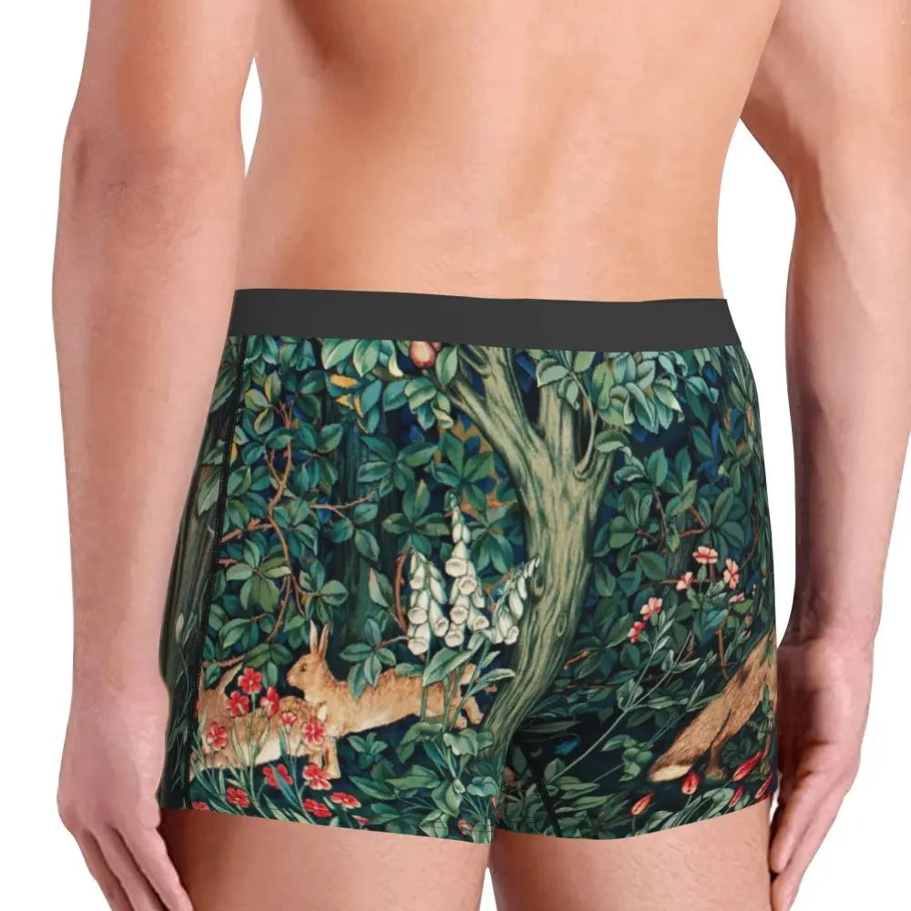 Breathable Cotton Polyester Boxer Shorts for Men