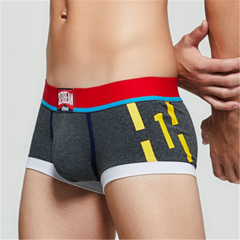 Men's Cotton Boxer Shorts Underwear