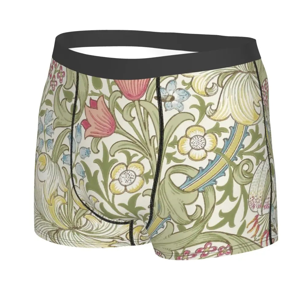 Breathable Cotton Polyester Boxer Shorts for Men