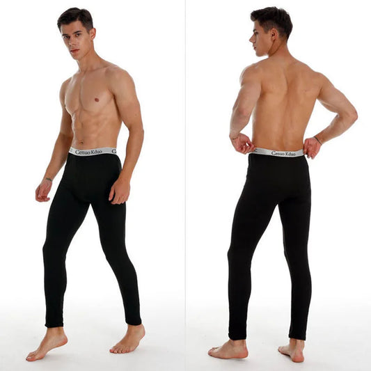 Men Thermal Underwear Men's Legging Tight Winter  Thermo