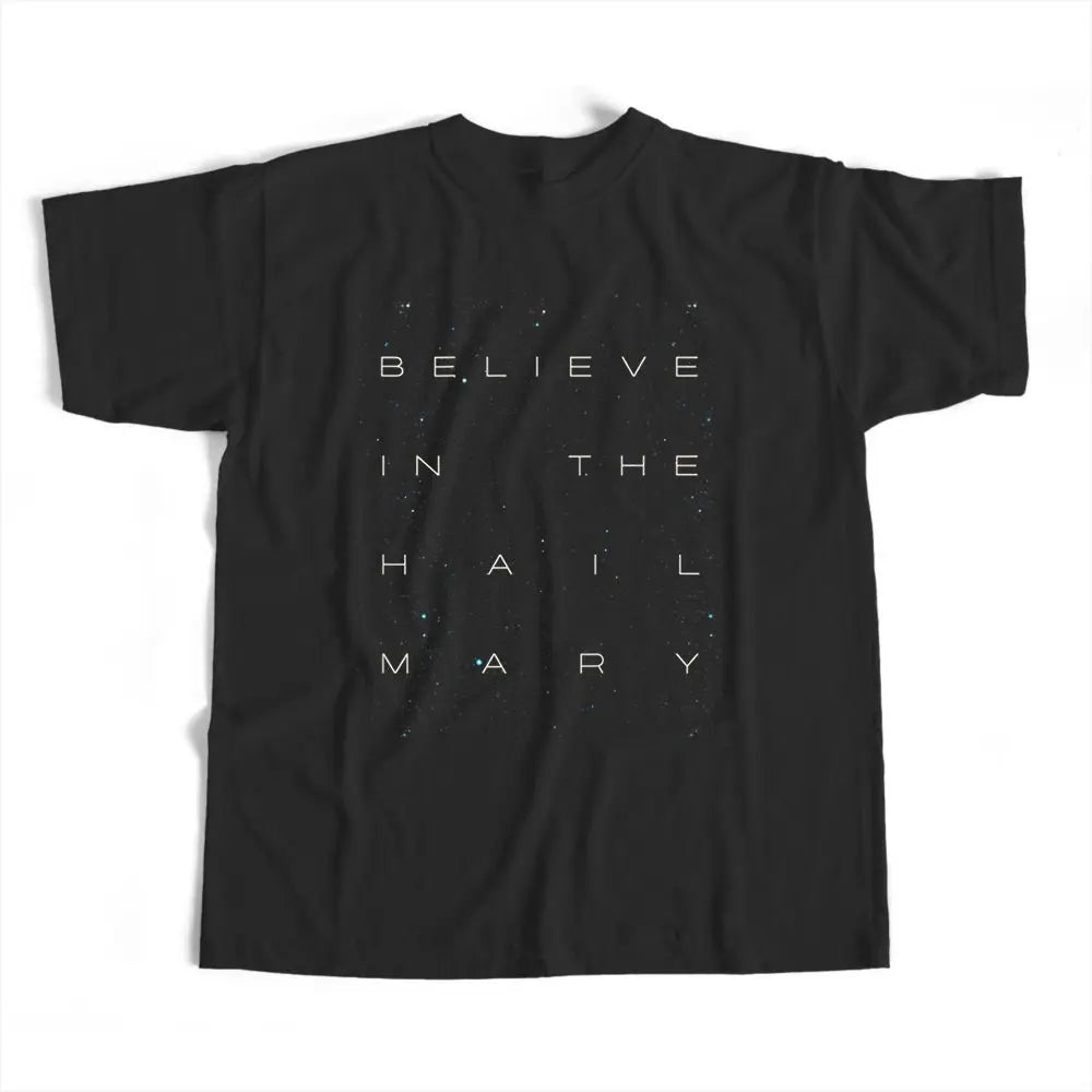 Mens T Shirt Project Hail Mary Print Summer Tee Harajuku Unisex Loose Fit Casual Streetwear Graphic Fashion Trend Hot Sale Cool