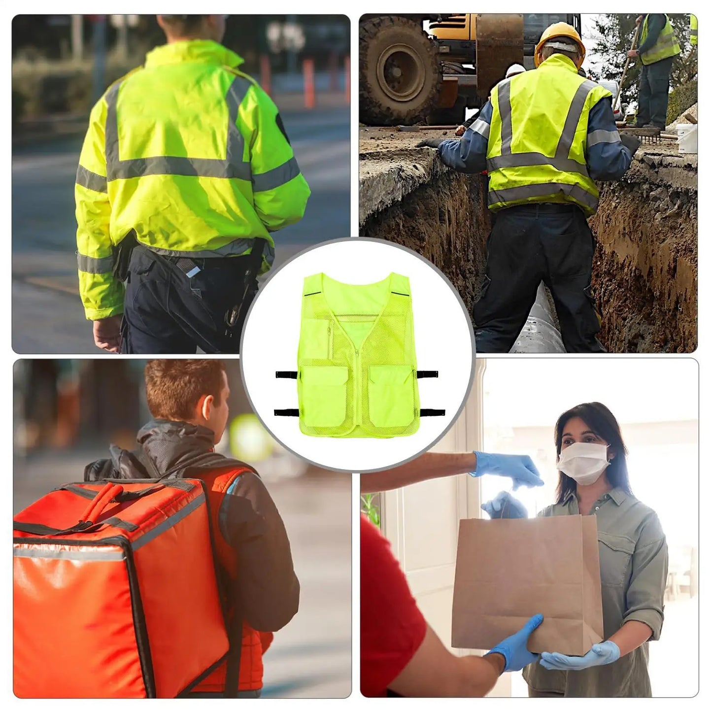 Cooling Vest With Ice Packs Adjustable Cold Vest For Hot Weather