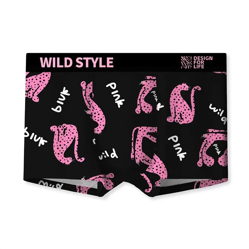 Men's Boxer Shorts Leopard Print Underwear