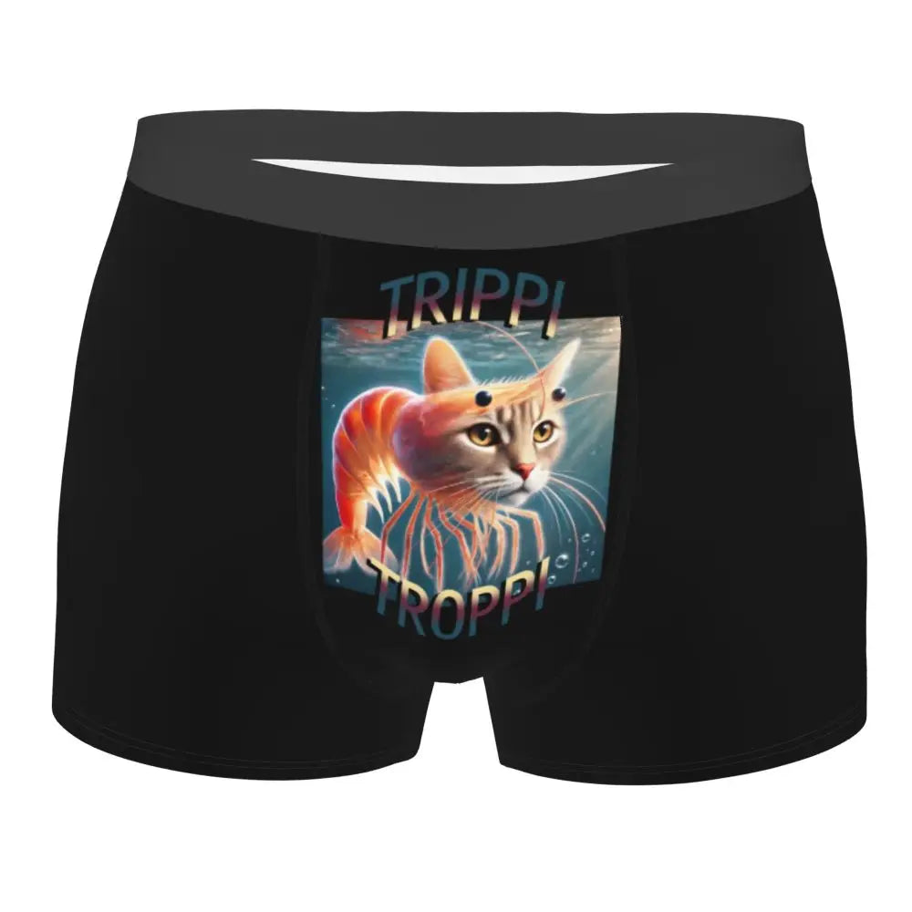 Men's Boxer Shorts Brr Brr Patapim Funny Italian Brainrot