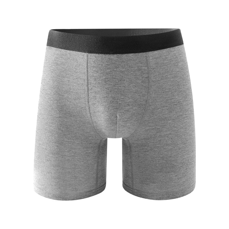 Men's Boxer Shorts Solid Cotton Elastane Underwear