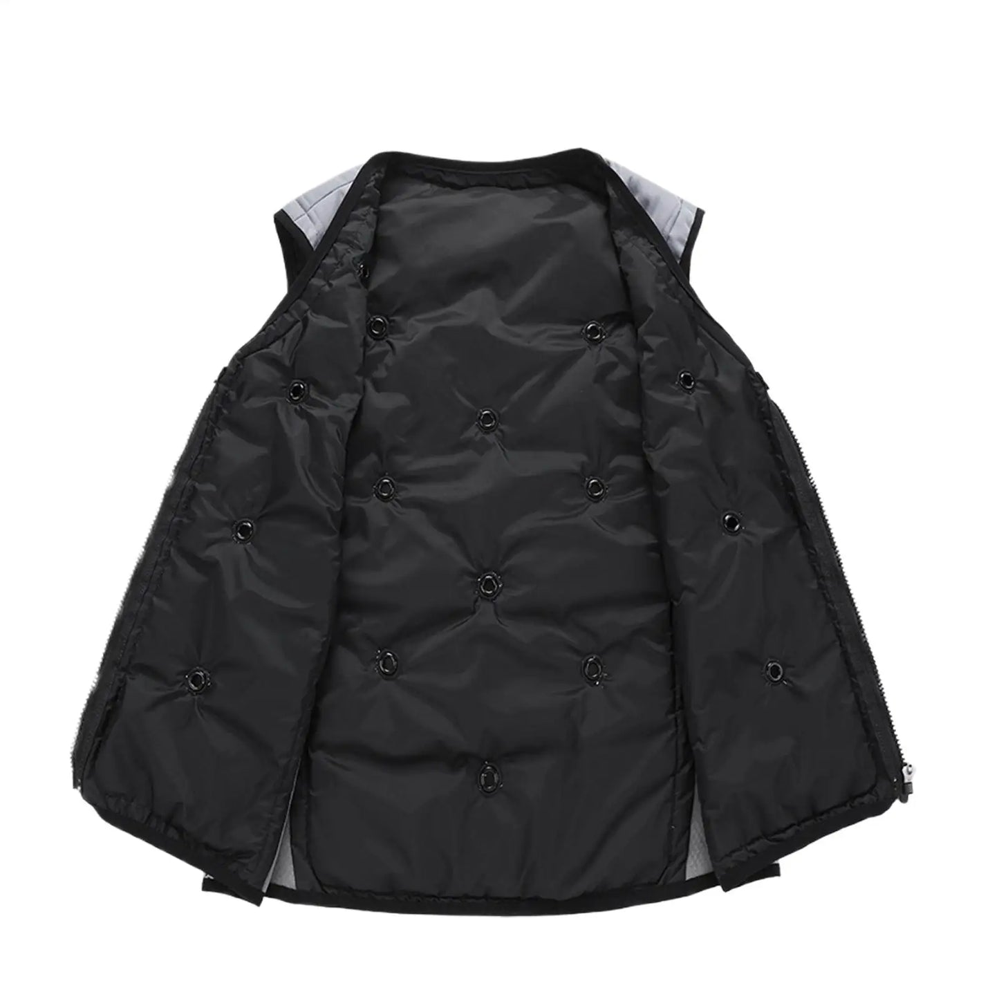 Gray Polyester Cooling Vest for Men and Women