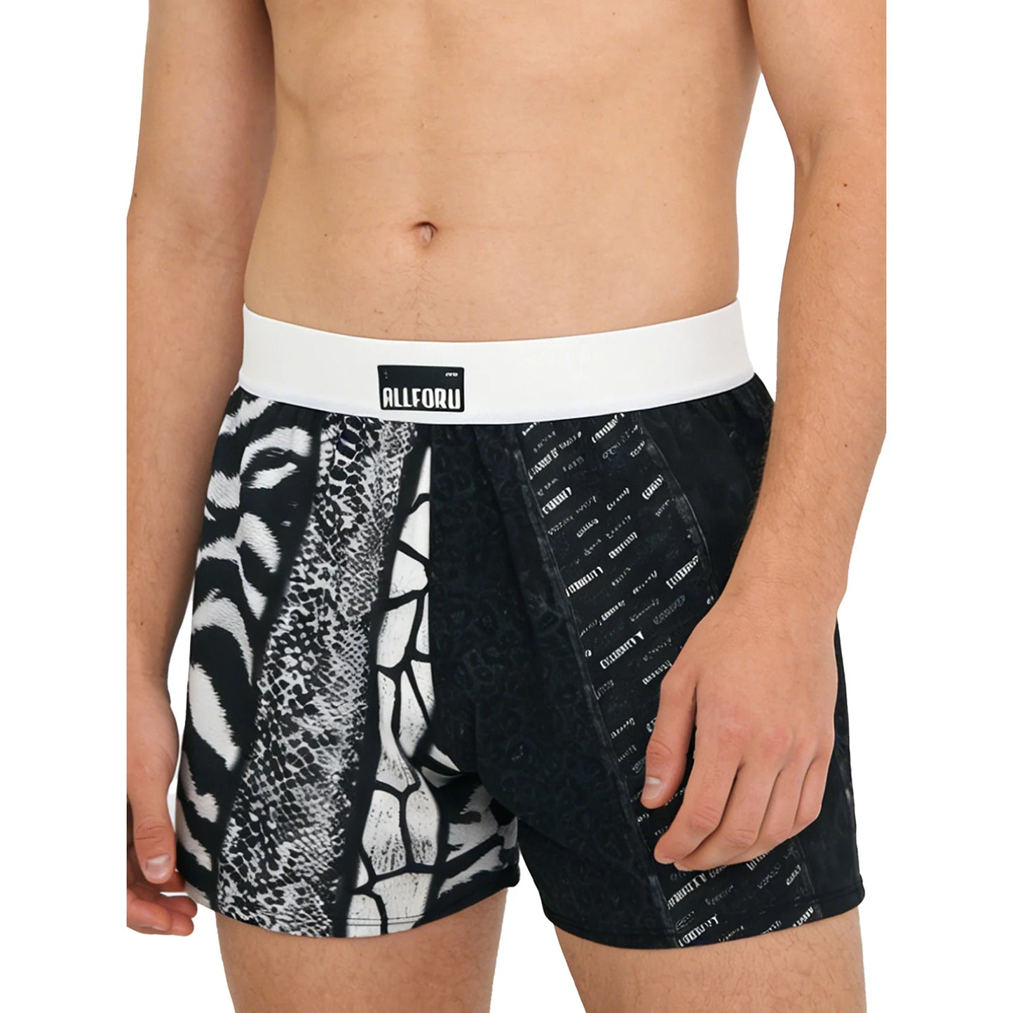 Mens Boxer Shorts Loose Fit Pajamas Multi-Function