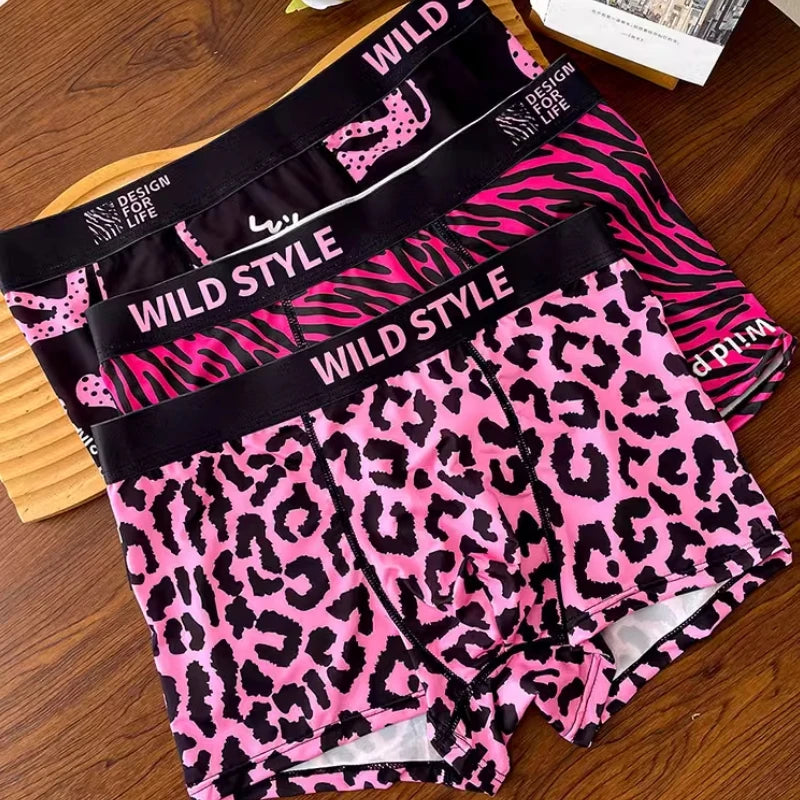 Men's Boxer Shorts Leopard Print Underwear