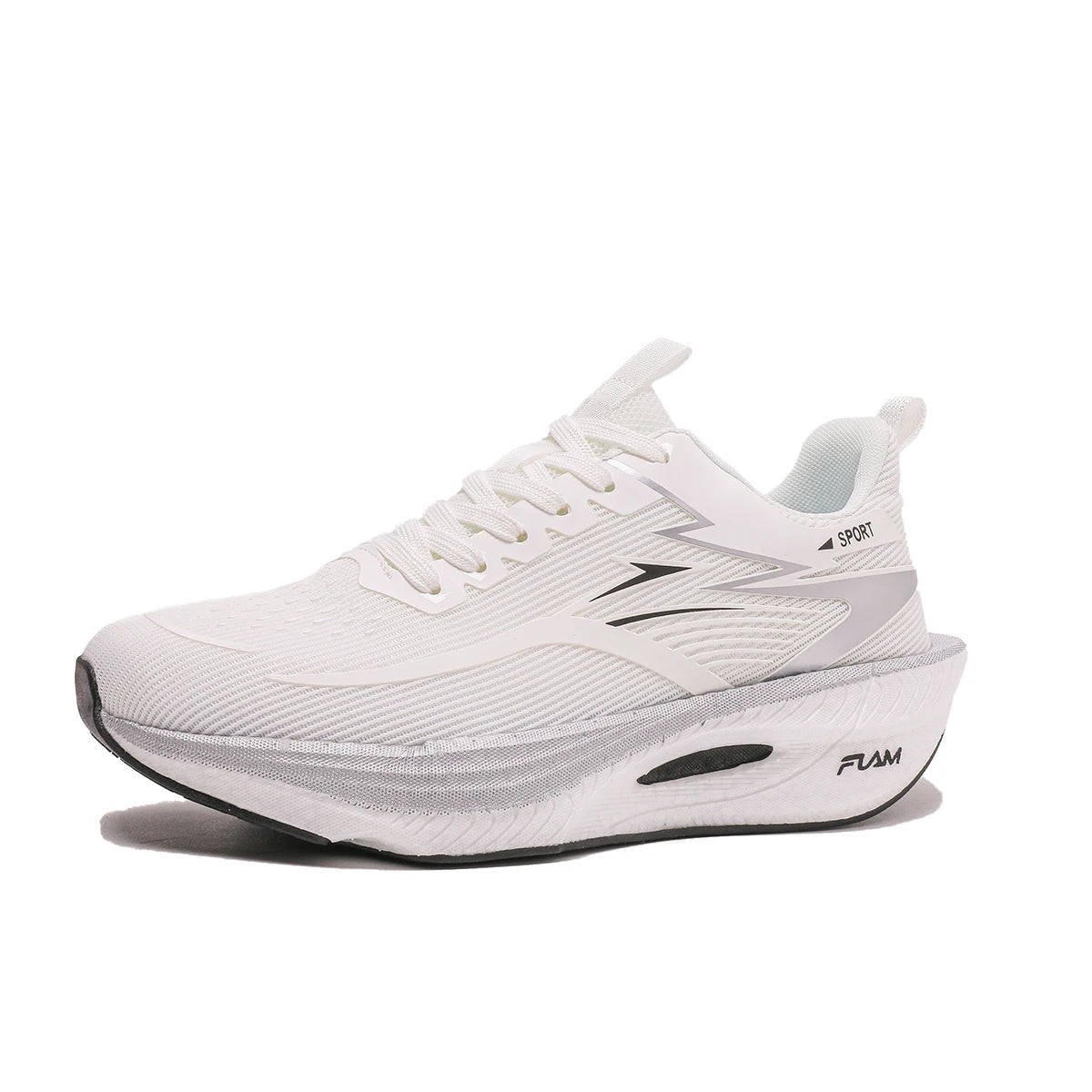 Men's Casual Lace-Up Sneakers with Air Mesh Upper