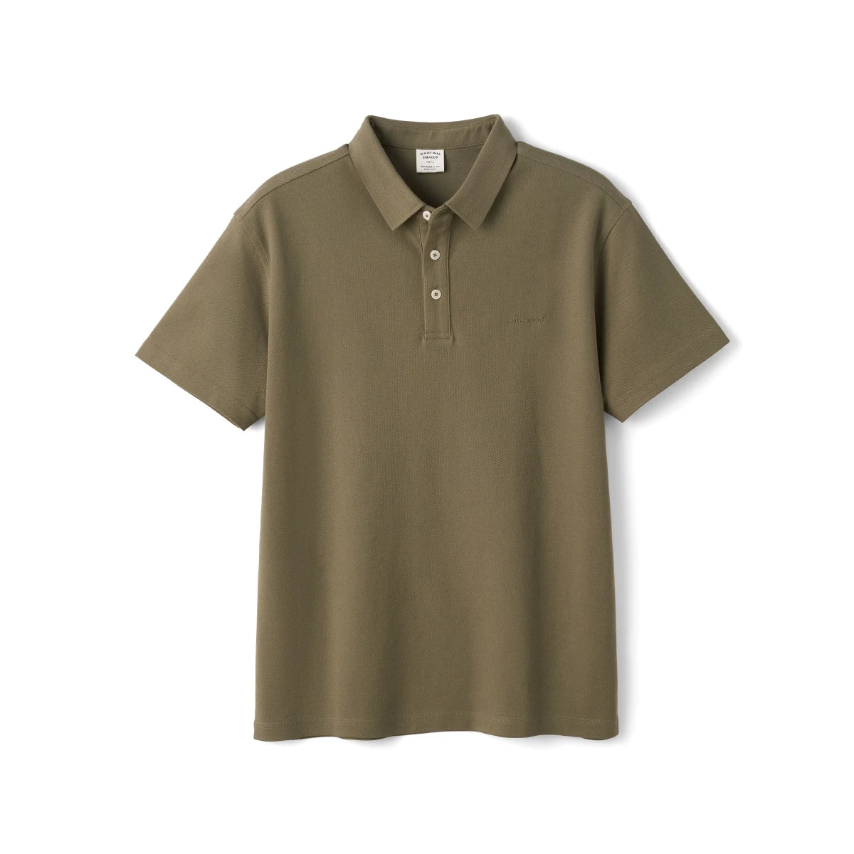 SIMWOOD Summer Cotton Pique Polo Shirt Men