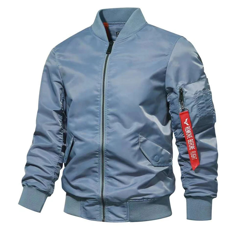 Bomber Jacket Men Winter Autumn College Camouflage Jacket