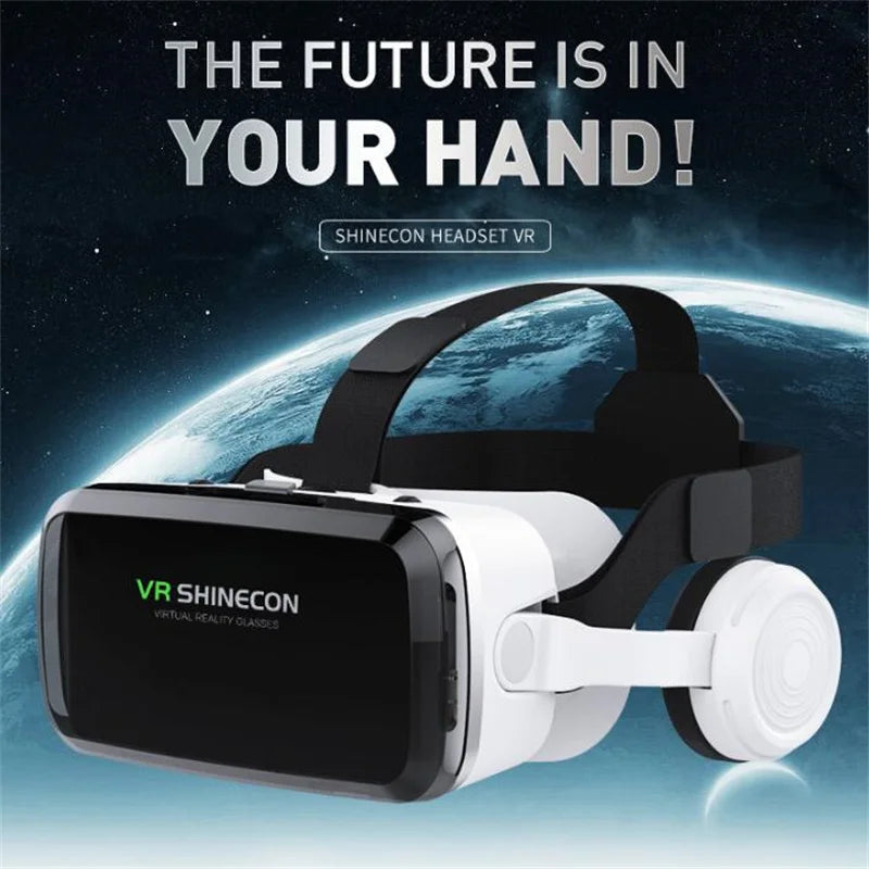 VR Glasses 3D Virtual Reality Glasses Stereo Headset Version for 5.5-7 Inch Mobile Phones