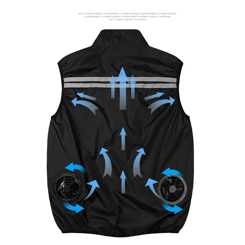 Cooling Vest Summer Workwear for Men and Women