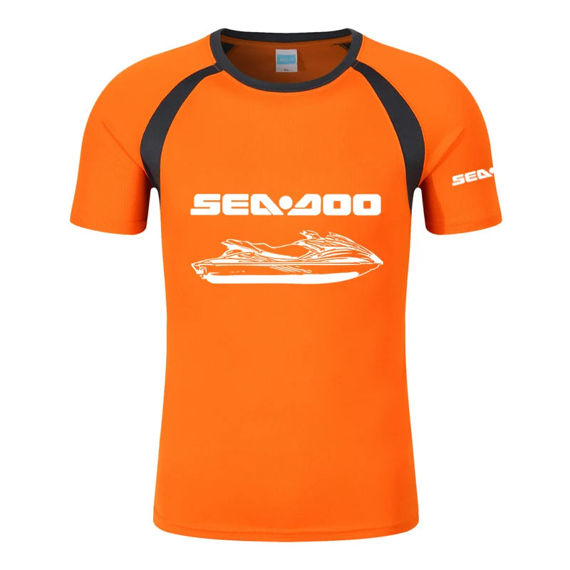 Sea Doo Moto Men's Summer Cotton T-Shirt