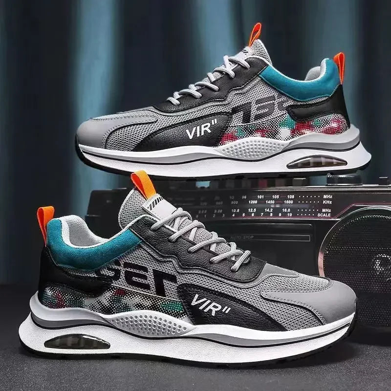 Men's Breathable Mesh Casual Running Shoes 2024