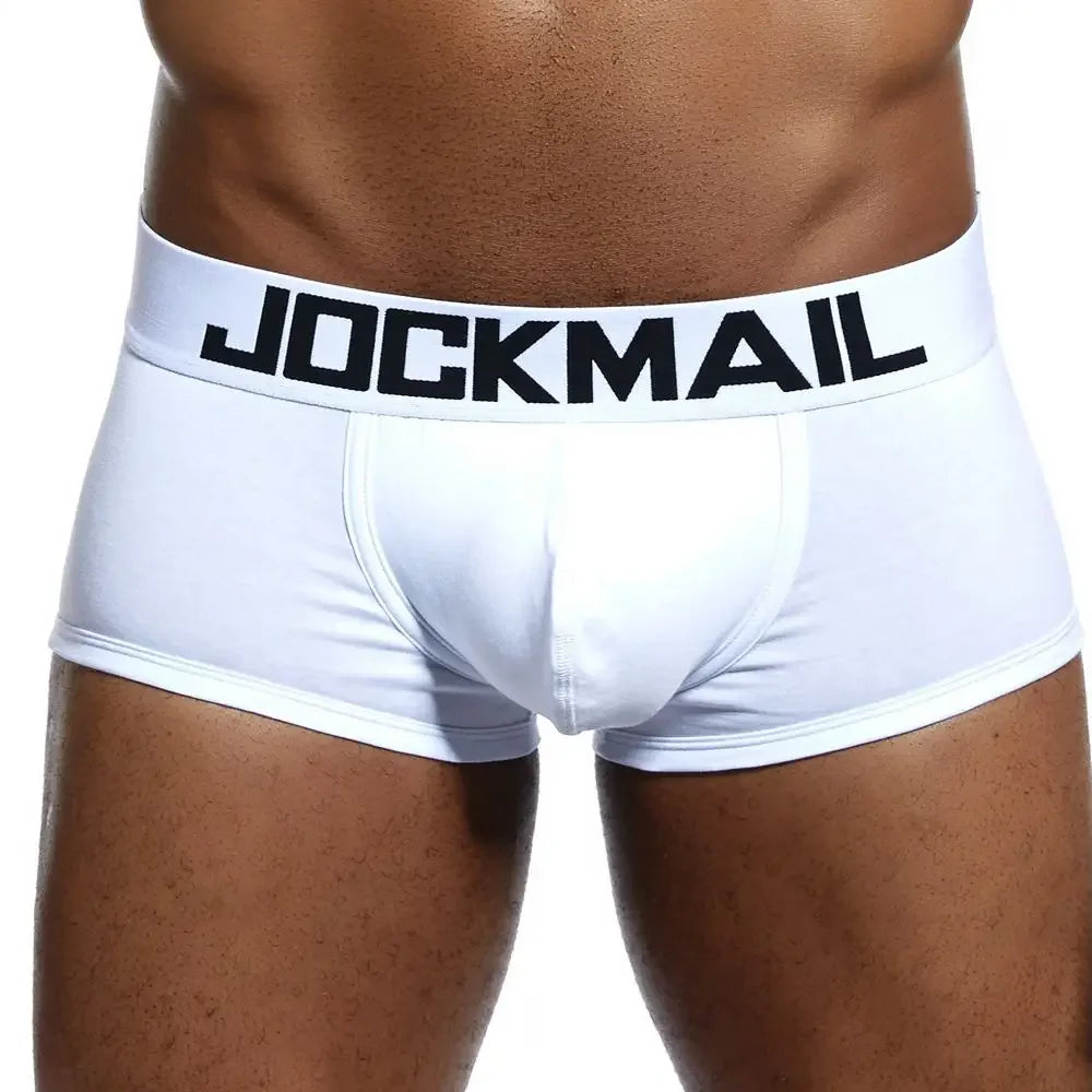 JOCKMAIL Men's Cotton Boxer Shorts Breathable