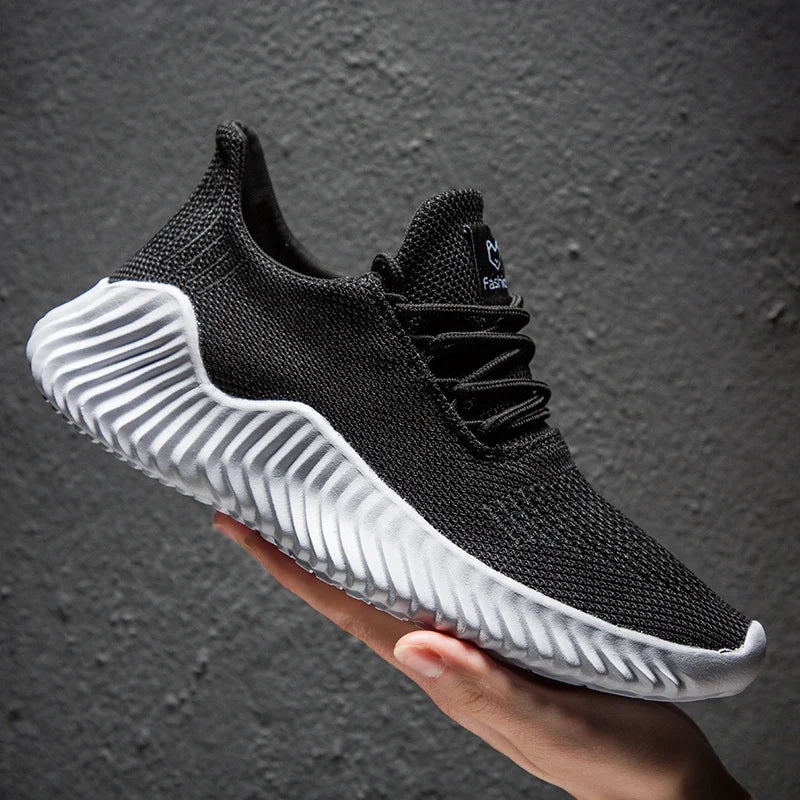 Shoes Men High Quality Male Sneakers Breathable White Fashion Gym Casual Light Walking Plus Size Footwear 2026