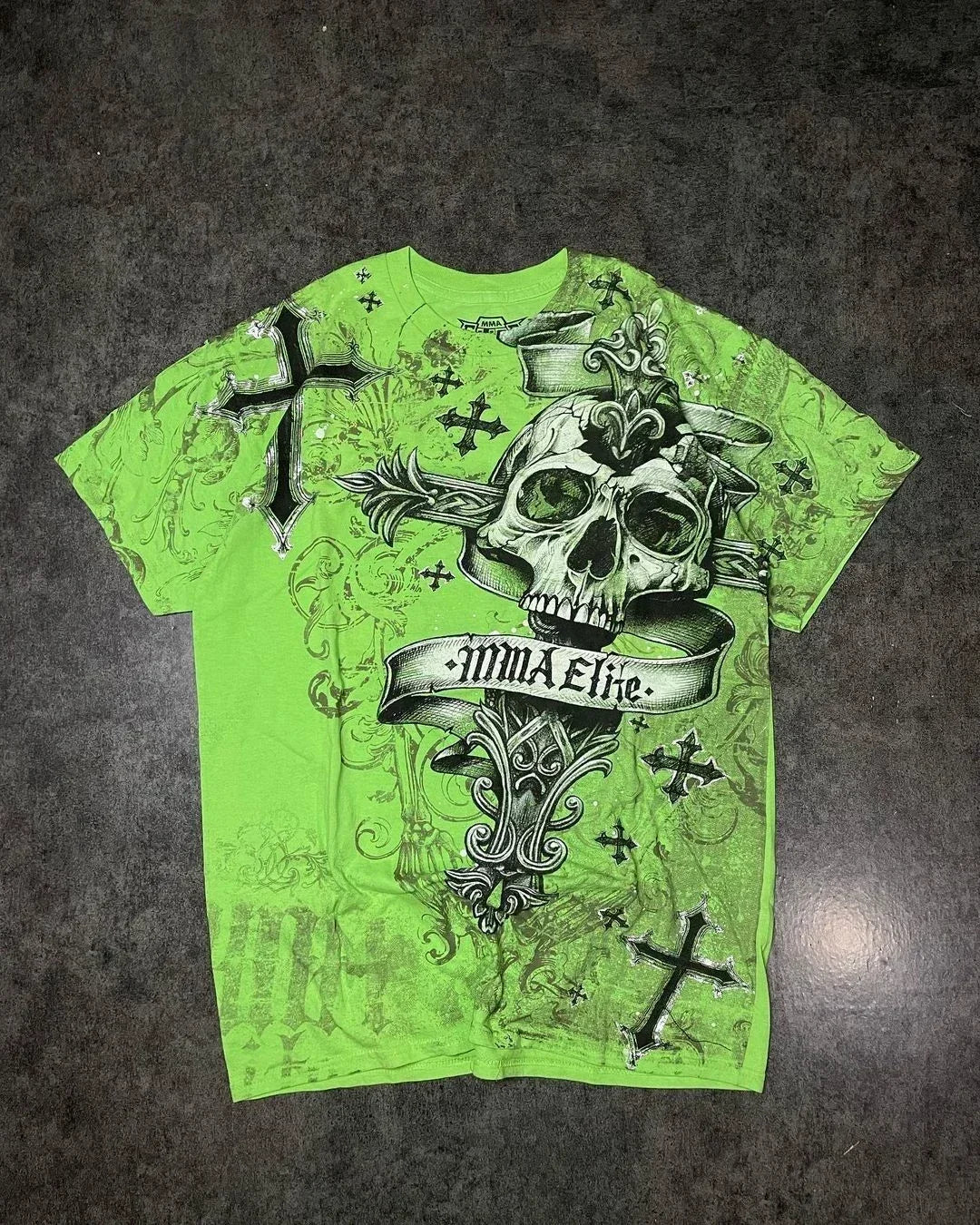 Y2k Skull Oversized T-Shirt for Men