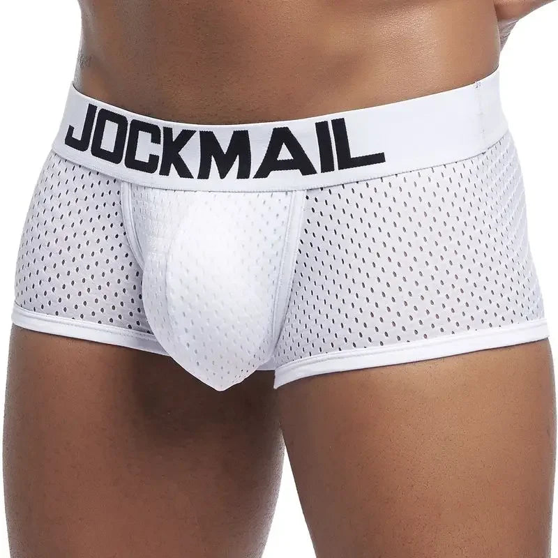 JOCKMAIL Men's Cotton Boxer Shorts Breathable