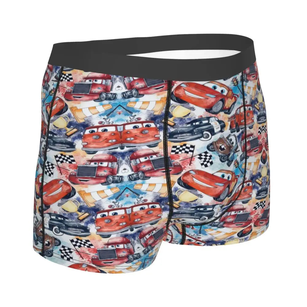 Lightning McQueen Cars Boxer Shorts for Men